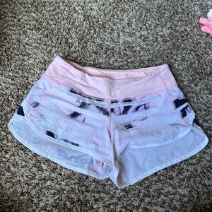 Rare pink and white Lulu shorts